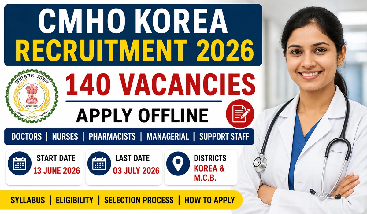 CMHO Korea Recruitment 2026