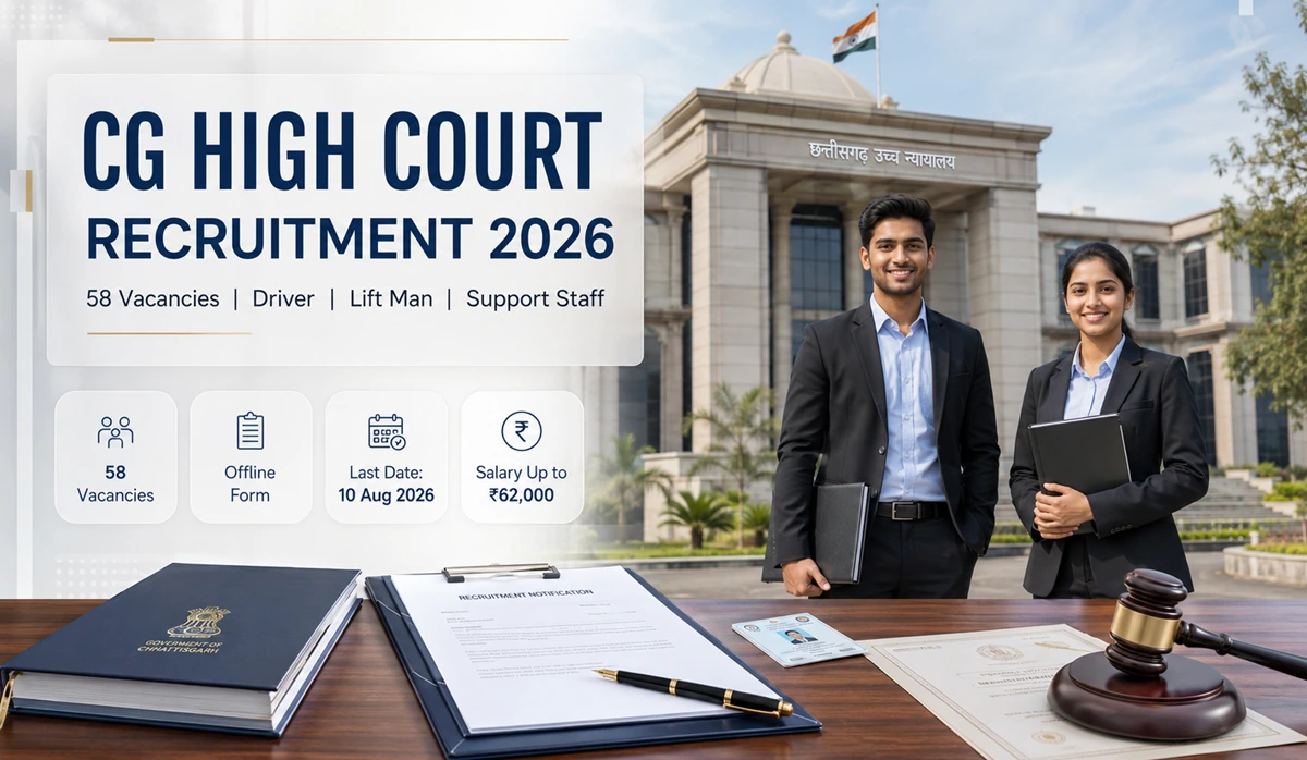 CG High Court Recruitment 2026